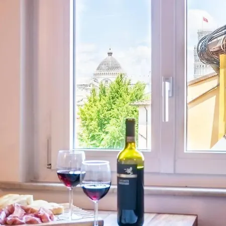 Apartment Lh - The Rose Apartment - Tower View Pisa